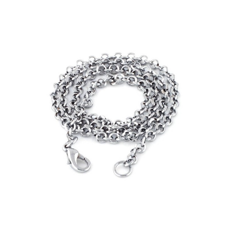 Kwaliteit En Kwantiteit Gegarandeerde Mannelijke Titanium Ketting Met Gesp