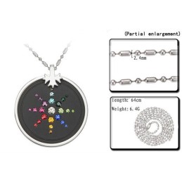 Bekend Om Zijn Hoogwaardige Gezondheids-Titanium Pelelith-Ketting Met Diamant