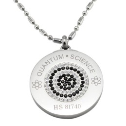 Betrouwbare Reputatie Gezondheid Titanium Pelelith Ketting Met Diamant