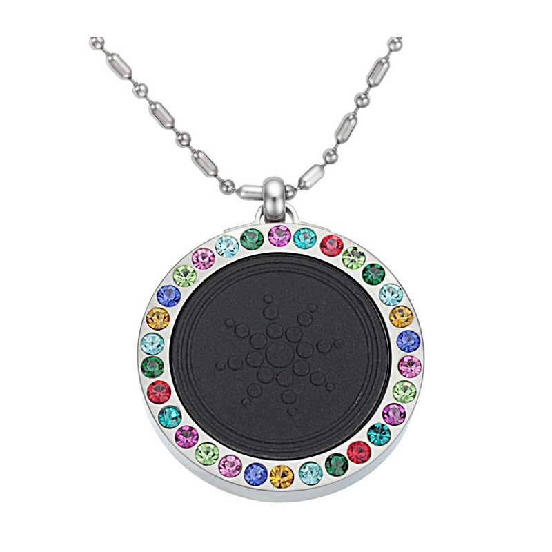 Gemakkelijk Te Gebruiken Gezondheidstitanium Pelelith-Ketting Met Diamant