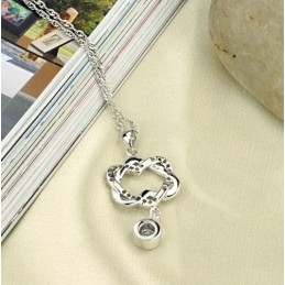 Stabiele Kwaliteit Knoop Platina Plating Titanium Ketting