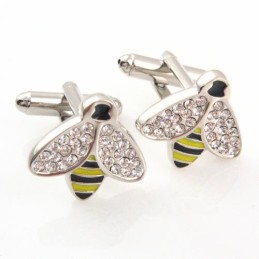 Manchetknopen Met Titanium En Diamanten