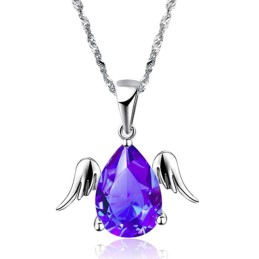 Breed Scala Aan Vrouwelijke Retro Platina Titanium Ketting
