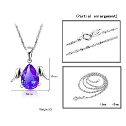 Breed Scala Aan Vrouwelijke Retro Platina Titanium Ketting