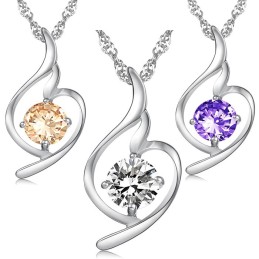 De Koningin Van De Kwaliteit Van Vrouwelijke Mode, Platina Vergulde Titanium Ketting Met Diamant