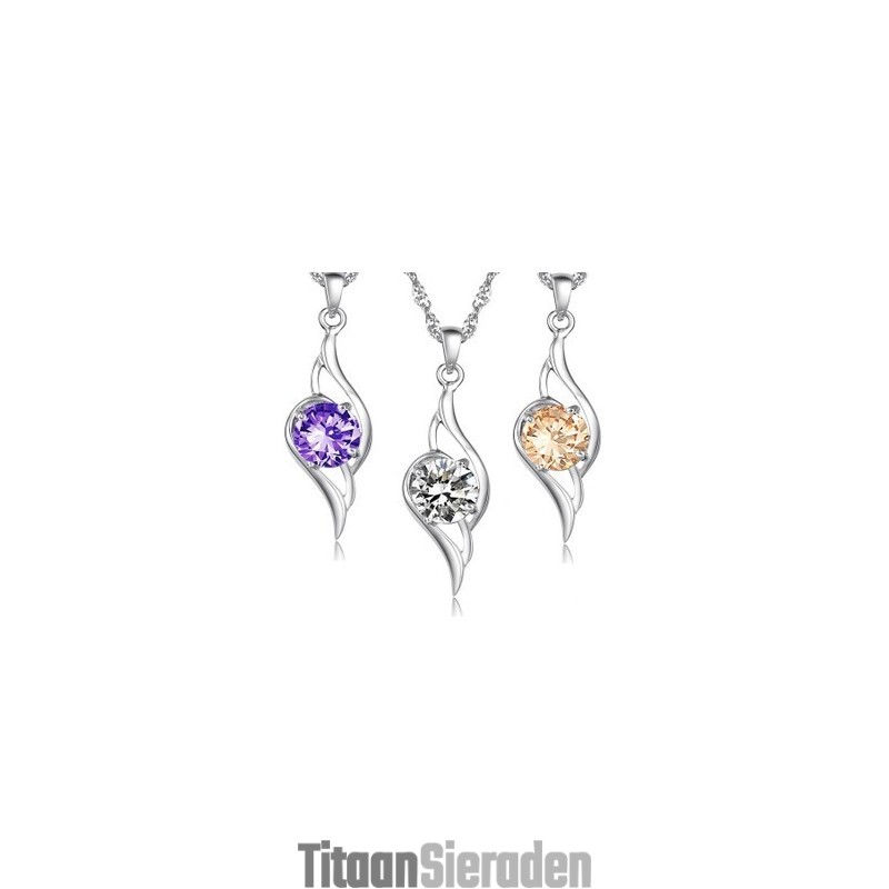 Kwaliteit En Kwantiteit Gegarandeerde Vrouwelijke Platina Titanium Ketting Met Diamant Kwaliteit En Kwantiteit Gegarandeerde Vrouwelijke Platina Titanium Ketting Met Diamant