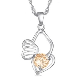 Duurzame, Allergievrije, Platina-Geplateerde Titanium Ketting Voor Dames