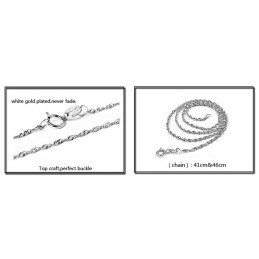 Gebruiksvriendelijke, Vrouwelijke Visvormige Platina Titanium Ketting