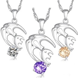 Gemakkelijk Te Gebruiken, Allergievrije, Platina-Geplateerde Titanium Ketting Voor Vrouwen