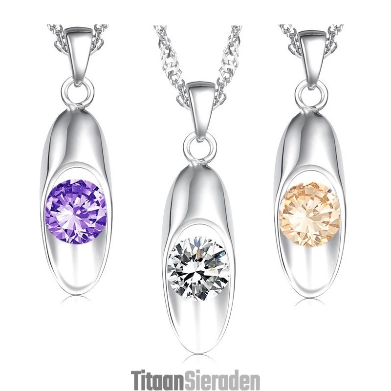 Kwaliteit En Kwantiteit Gegarandeerde Vrouwelijke Platina Titanium Ketting Met Diamant Kwaliteit En Kwantiteit Gegarandeerde Vrouwelijke Platina Titanium Ketting Met Diamant