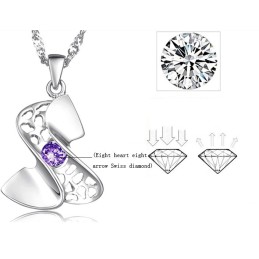 Hoogwaardige Vrouwelijke Platina Titanium Ketting