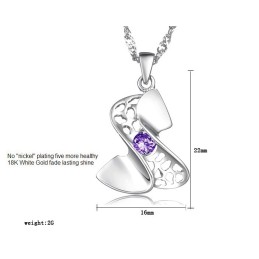 Hoogwaardige Vrouwelijke Platina Titanium Ketting