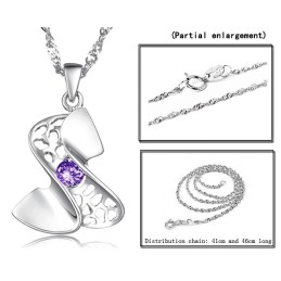 Hoogwaardige Vrouwelijke Platina Titanium Ketting