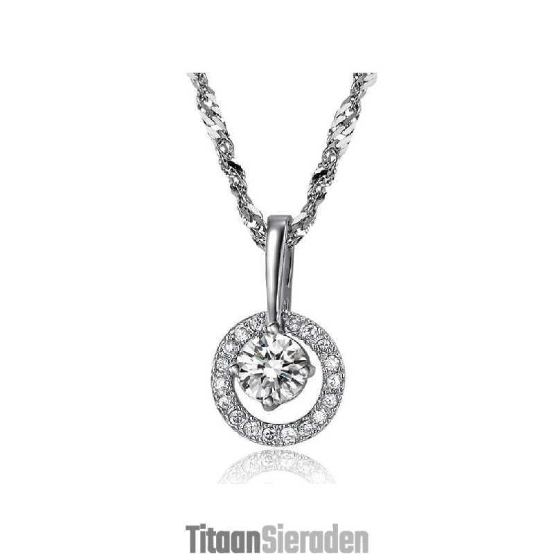 De Koningin Van De Kwaliteit Vrouwelijke Platina Plating Titanium Ketting De Koningin Van De Kwaliteit Vrouwelijke Platina Plating Titanium Ketting