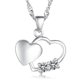 Stabiele Kwaliteit Damesmode Platina Plating Titanium Ketting