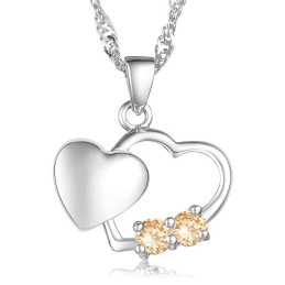 Stabiele Kwaliteit Damesmode Platina Plating Titanium Ketting