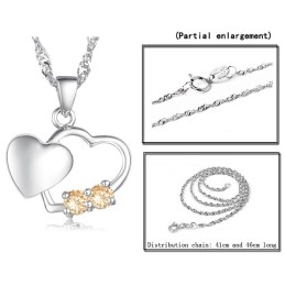 Stabiele Kwaliteit Damesmode Platina Plating Titanium Ketting