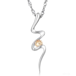 Betrouwbare Kwaliteit Vrouwelijke Allergievrije Platina Plating Titanium Ketting