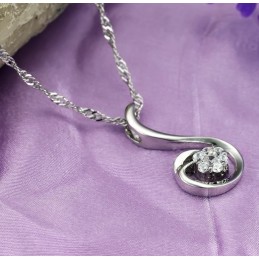 Hoogwaardige Vrouwelijke Phoenix-Vormige Platina Titanium Ketting