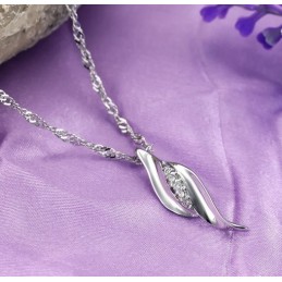 De Koningin Van De Kwaliteit Vrouwelijke Platina Plating Titanium Ketting