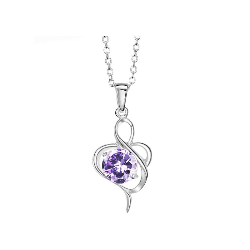 Kwaliteit En Kwantiteit Gegarandeerde Vrouwelijke Platina Titanium Ketting Met Diamant