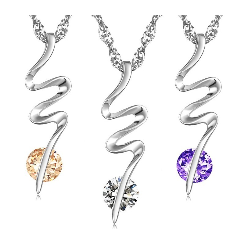 Bekend Om Zijn Hoogwaardige, Geplatineerde Titanium Ketting Met Diamant Voor Dames Bekend Om Zijn Hoogwaardige, Geplatineerde Titanium Ketting Met Diamant Voor Dames