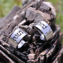 Titanium Oorbellen Voor Heren