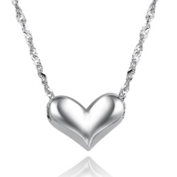 Uitstekende Kwaliteit Vrouwelijke Sweetheart Platina Titanium Ketting