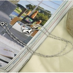 Uitstekende Kwaliteit Vrouwelijke Sweetheart Platina Titanium Ketting