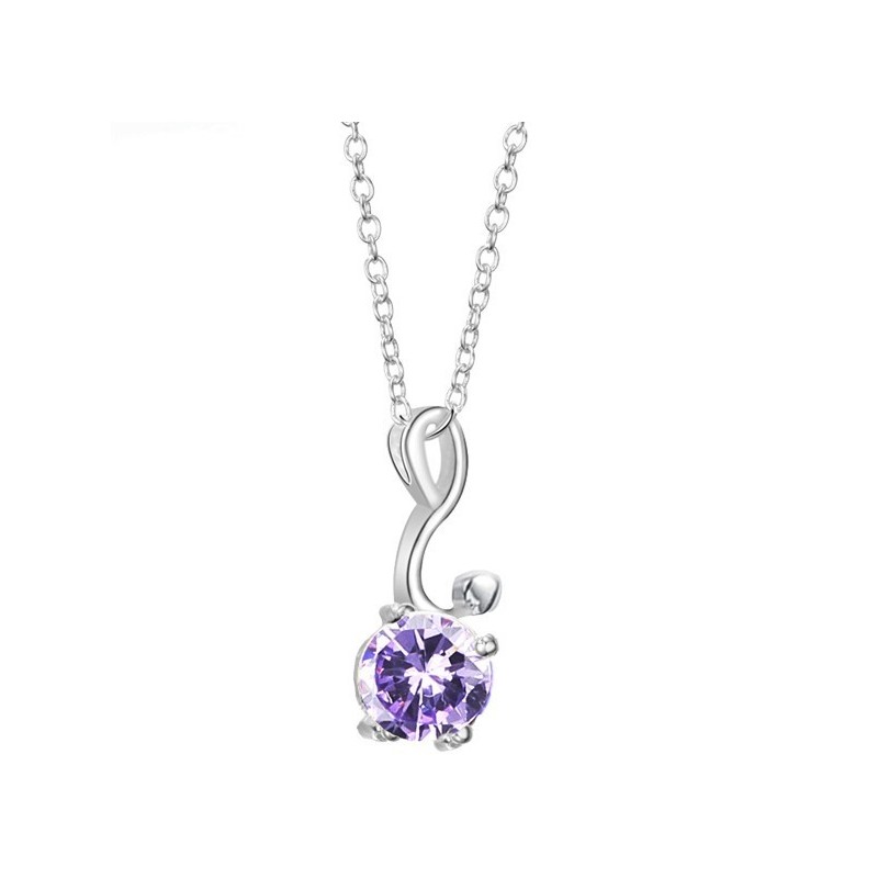 Breed Scala Aan Vrouwelijke Platina Titanium Ketting Met Diamant Breed Scala Aan Vrouwelijke Platina Titanium Ketting Met Diamant