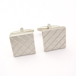 Eenvoudige Elegante Titanium Manchetknopen