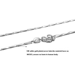 Kwaliteit En Kwantiteit Gegarandeerd Vrouwelijke Gouden Zaden Platina Plating Titanium Ketting