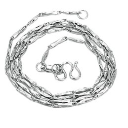 De Koningin Van De Kwaliteit Vrouwelijke Ingot Platina Plating Titanium Ketting