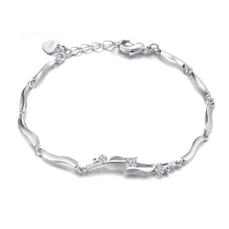Betrouwbare Kwaliteit Vrouwelijke Platina Plating Titanium Armband Betrouwbare Kwaliteit Vrouwelijke Platina Plating Titanium Armband