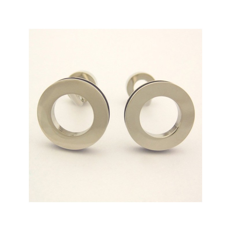 Nieuwe Stijl Titanium Ronde Manchetknopen Nieuwe Stijl Titanium Ronde Manchetknopen