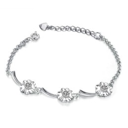 Kwaliteit En Kwantiteit Gegarandeerde Vrouwelijke Platina Titanium Armband