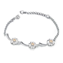 Kwaliteit En Kwantiteit Gegarandeerde Vrouwelijke Platina Titanium Armband
