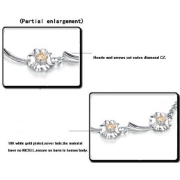 Kwaliteit En Kwantiteit Gegarandeerde Vrouwelijke Platina Titanium Armband