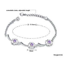 Kwaliteit En Kwantiteit Gegarandeerde Vrouwelijke Platina Titanium Armband