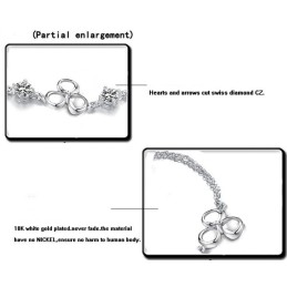 Breed Scala Aan Vrouwelijke, Kleurvaste Platina Plating Titanium Armbanden