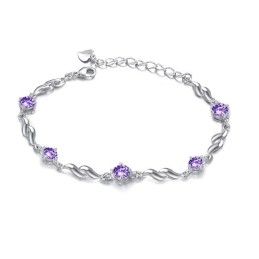 Betrouwbare Reputatie, Vrouwelijke, Mooie Platina Plating Titanium Armband
