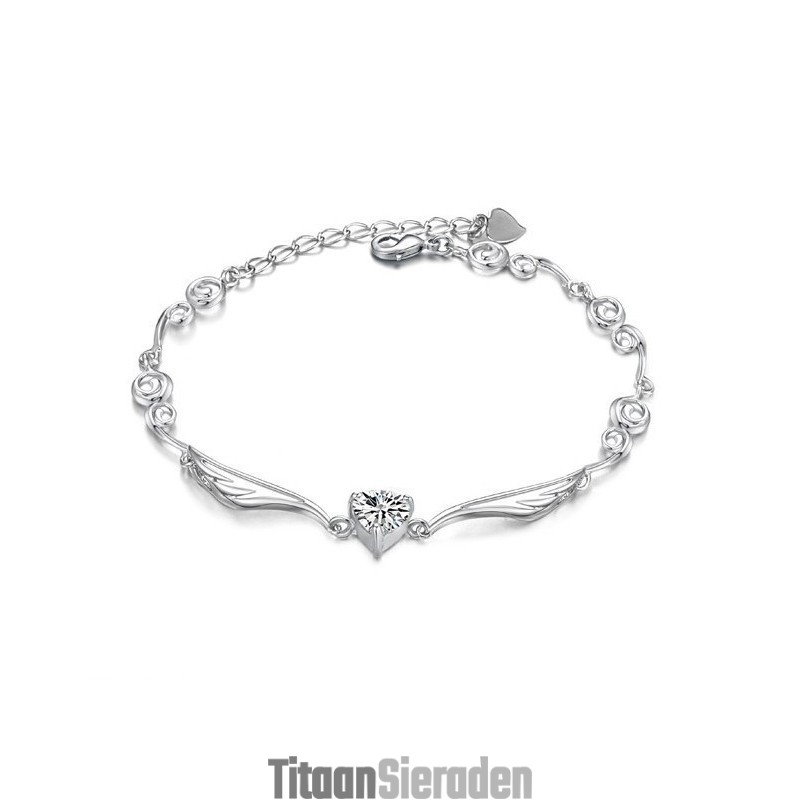 Uitstekende Kwaliteit Vrouwelijke Platina Titanium Armband Uitstekende Kwaliteit Vrouwelijke Platina Titanium Armband