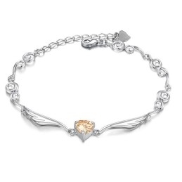 Uitstekende Kwaliteit Vrouwelijke Platina Titanium Armband