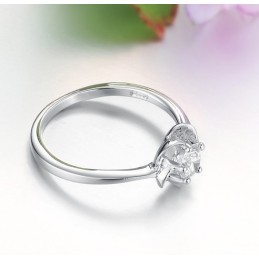 De Koningin Van De Hoogwaardige Damesmode Met Platina Plating En Titanium Ring