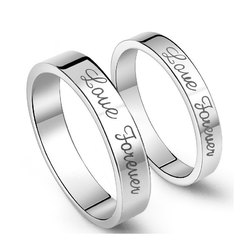 Superieure Kwaliteit Beknopte Platina Plating Titanium Ring Voor Geliefden Superieure Kwaliteit Beknopte Platina Plating Titanium Ring Voor Geliefden