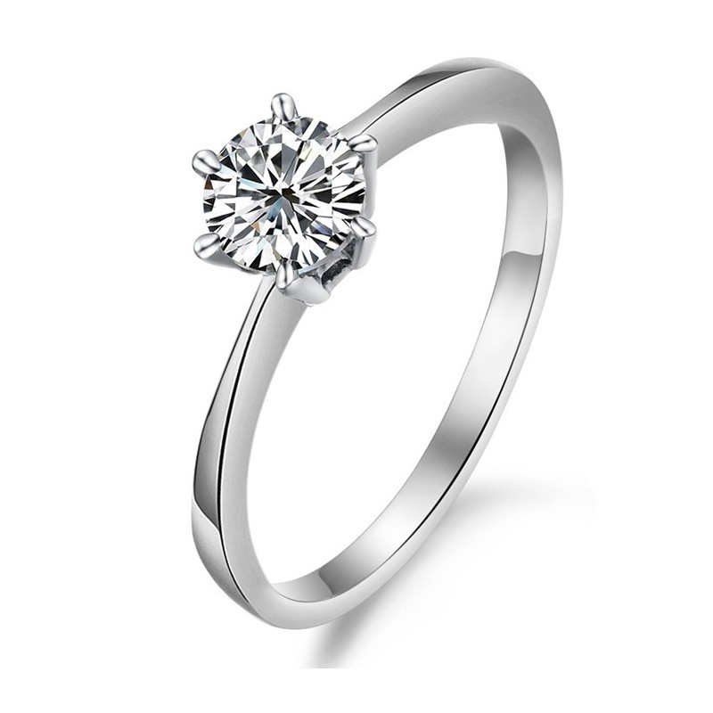 Kwaliteit En Kwantiteit Gegarandeerde Vrouwelijke Platina Titanium Ring Met Strass Kwaliteit En Kwantiteit Gegarandeerde Vrouwelijke Platina Titanium Ring Met Strass