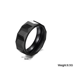Brede Variaties Zwarte Wolfraam Keramische Ring