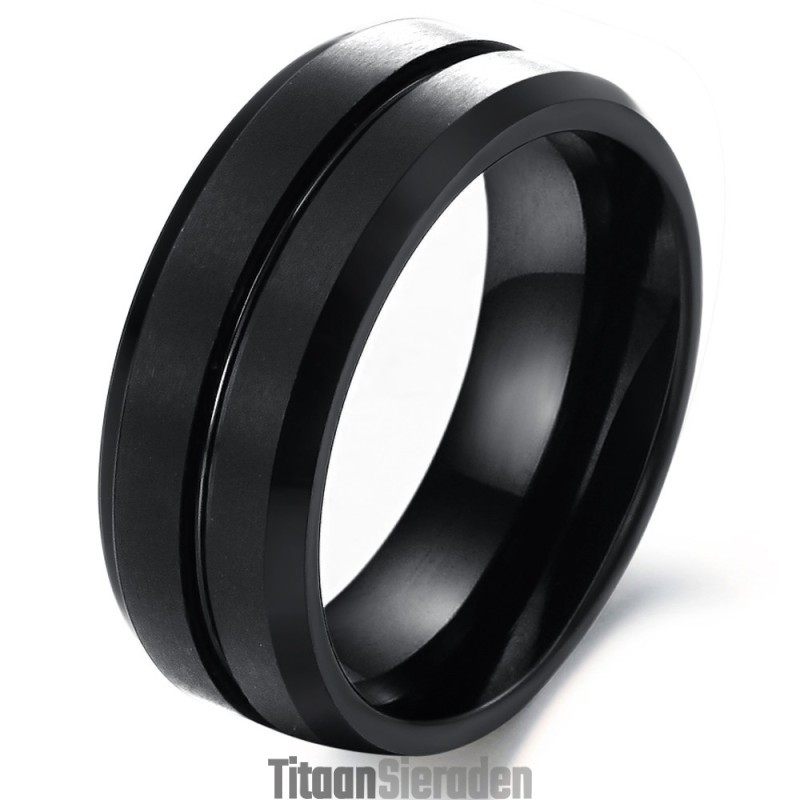 Bekend Om Zijn Hoogwaardige Heren Retro-Tungsten Keramische Ring Bekend Om Zijn Hoogwaardige Heren Retro-Tungsten Keramische Ring
