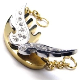 Flying Angel Titanium Hanger - Gratis Chian