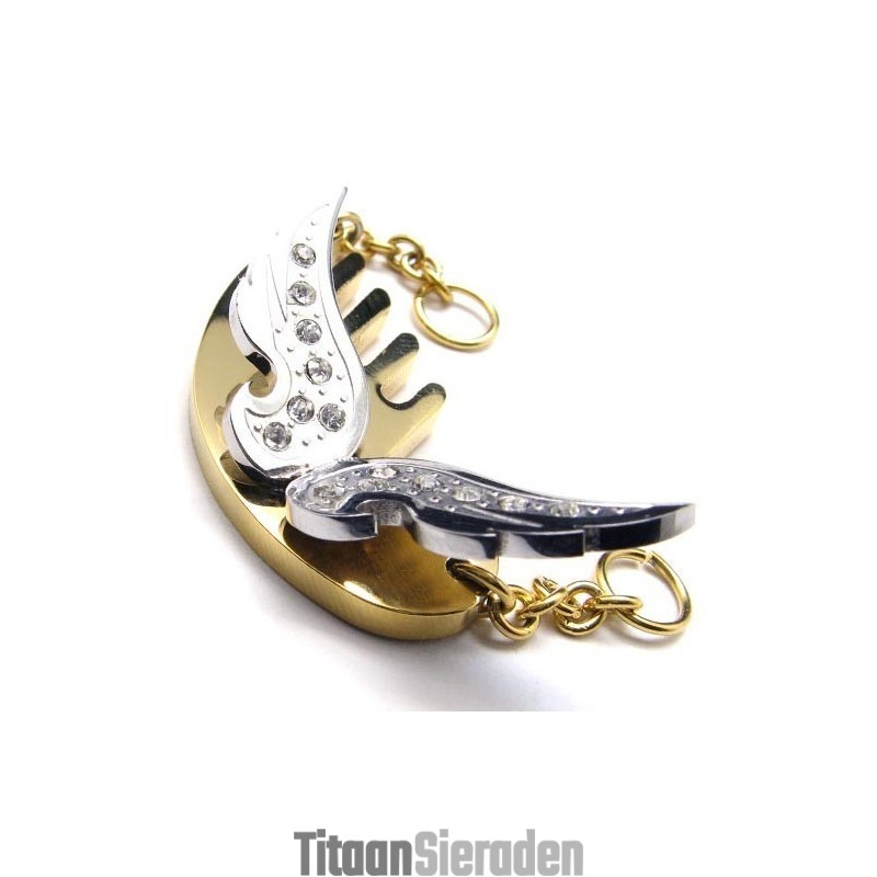 Flying Angel Titanium Hanger - Gratis Chian